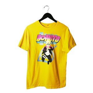 Boruto Naruto Next Generation T Shirt Anime Graphic Tee Short Sleeve Cotton M